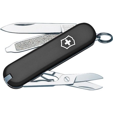 VICTORINOX Victorinox 53003 Black Swiss Army Everyday Classic SD Pocket Knife-Multi-Tool 53003